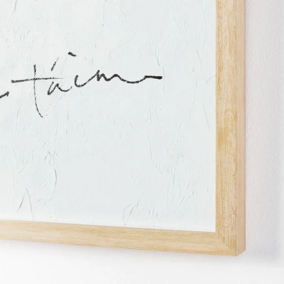 STUDIO MCGEE Je Taime Framed Wall Art, NWT - Picture 4 of 5